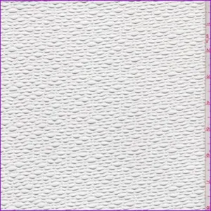 2 3/8 YD PC-White Stretch Bubble Mesh Lace Fabric