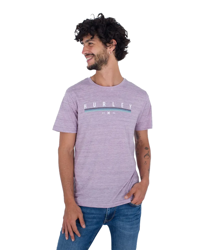 3 Step T-Shirt in Chalk Pink Heather