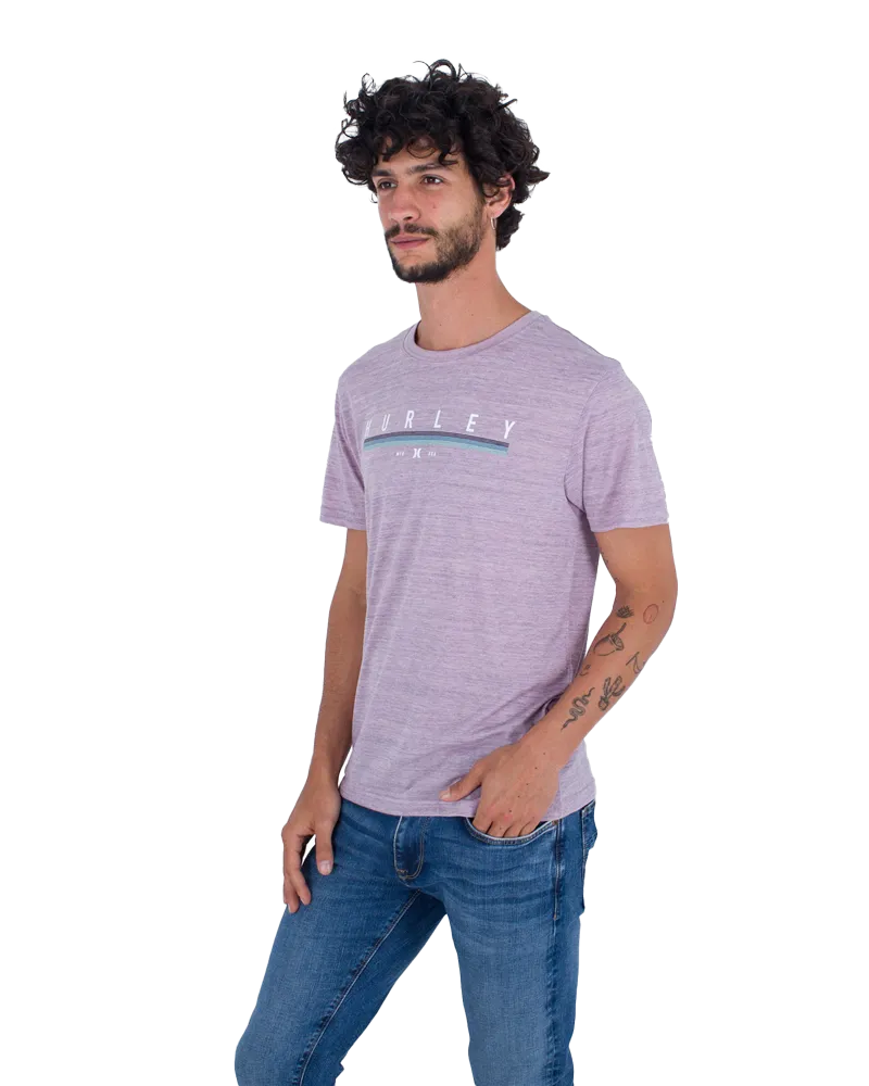 3 Step T-Shirt in Chalk Pink Heather