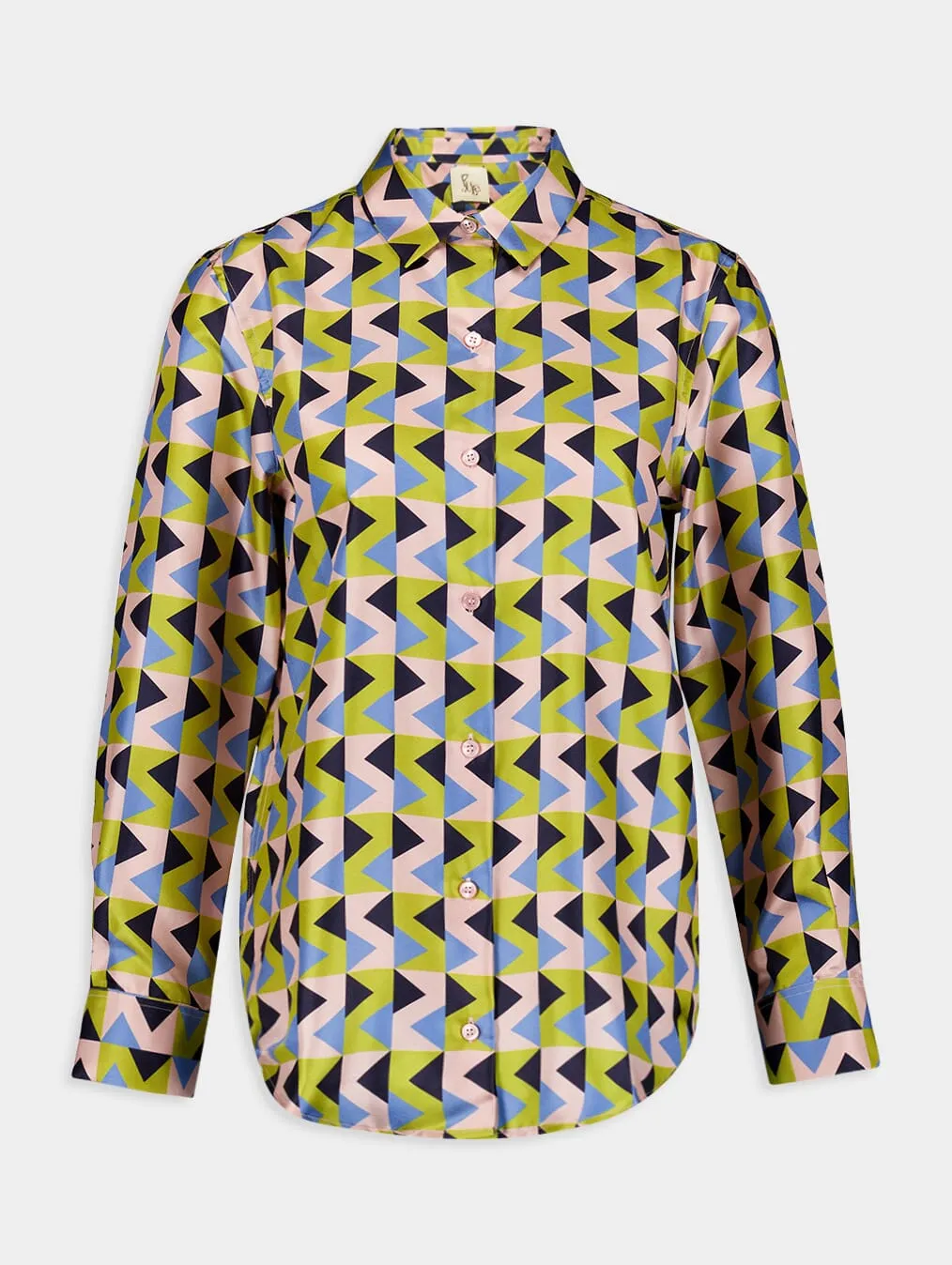 Ametista Printed Silk Shirt