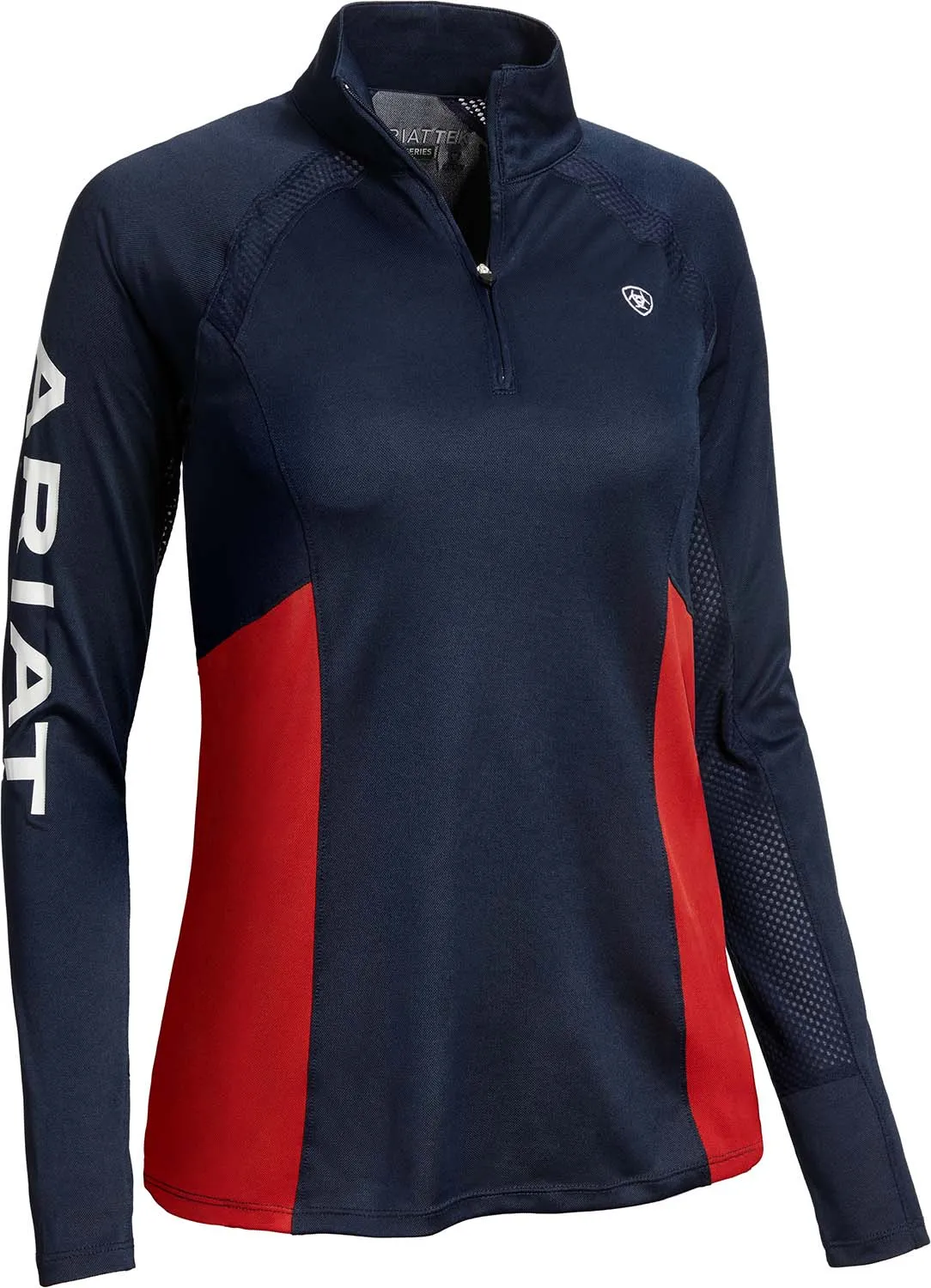 Ariat Women's Sunstopper Team 2.0 1/4 Zip Baselayer