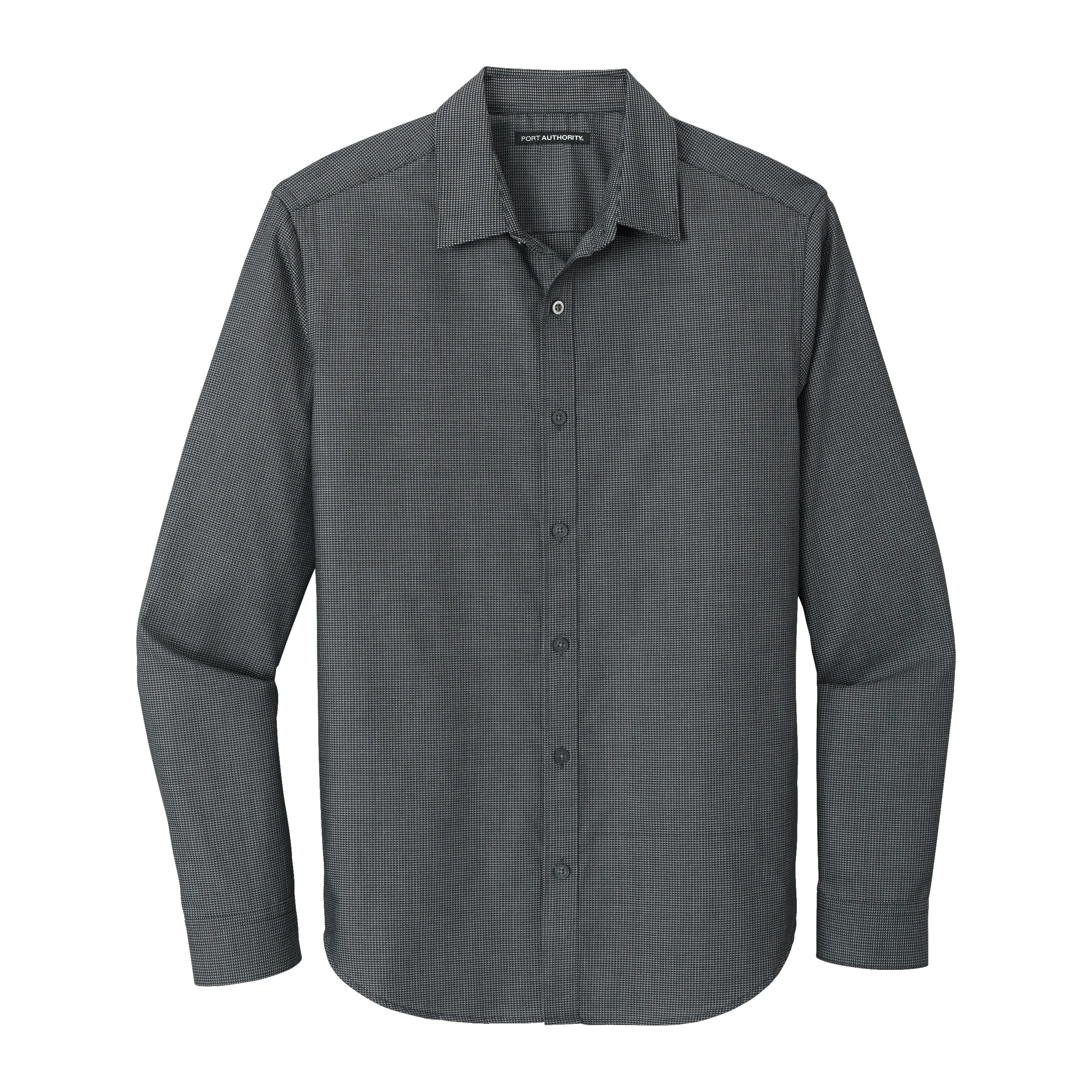 B2011M Mens Pincheck Easy Care Shirt