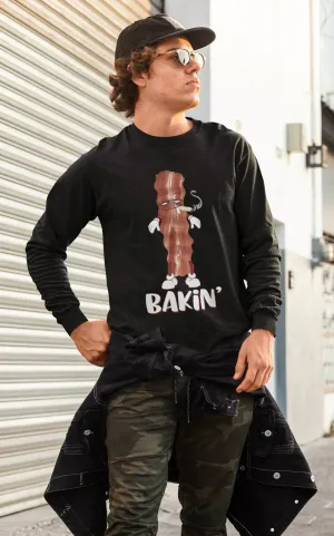 Bakin Funny Bacon Lover Stoner Shirt