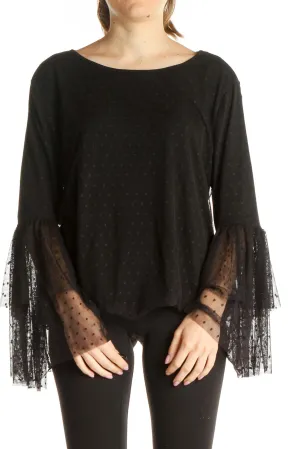 Black Brunch Blouse