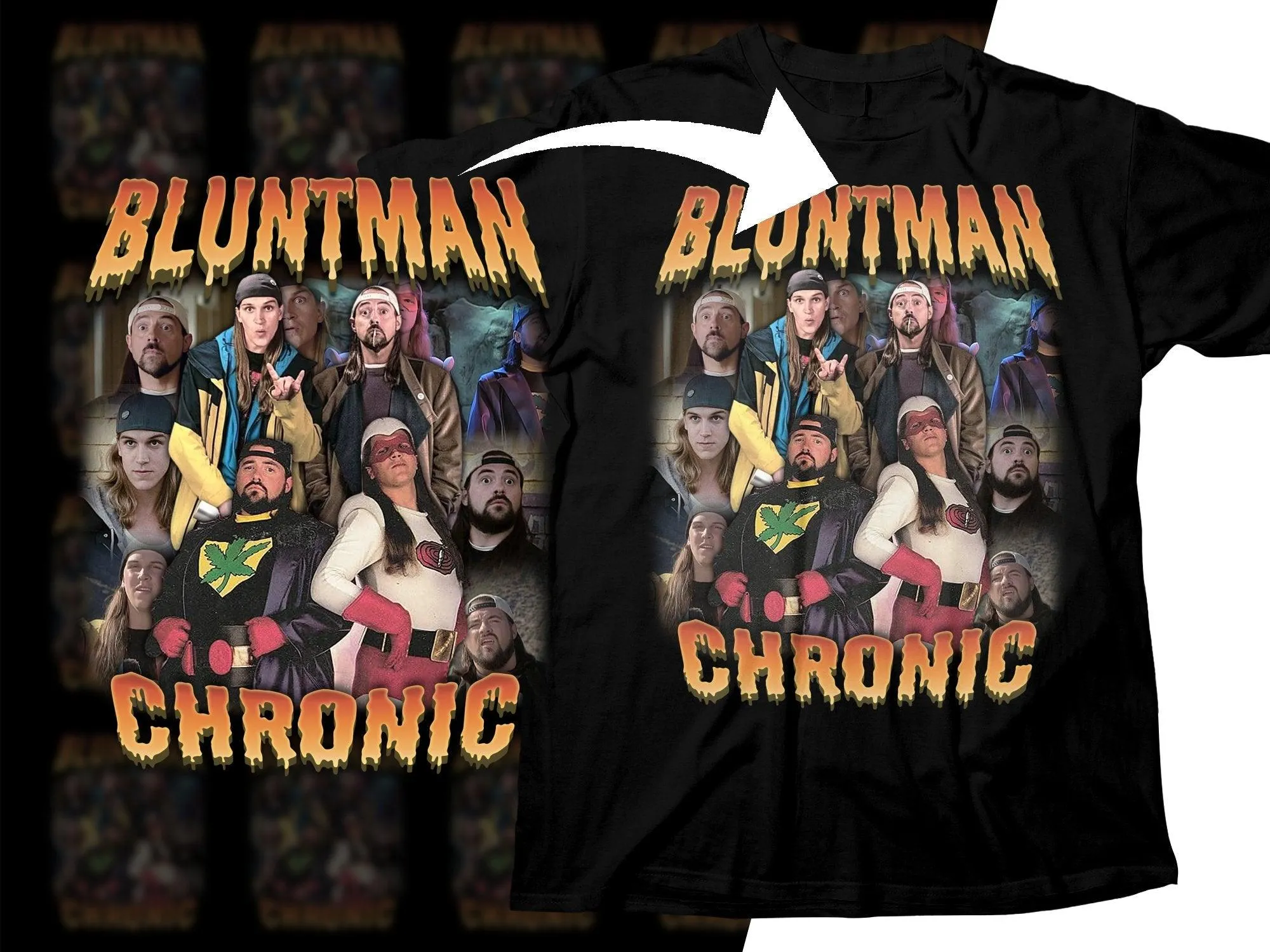 Bluntman Chronic Graphic Print Unique Style Png Digital Download