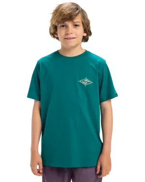 Boys EV Beach Blast T-Shirt in Teal Green