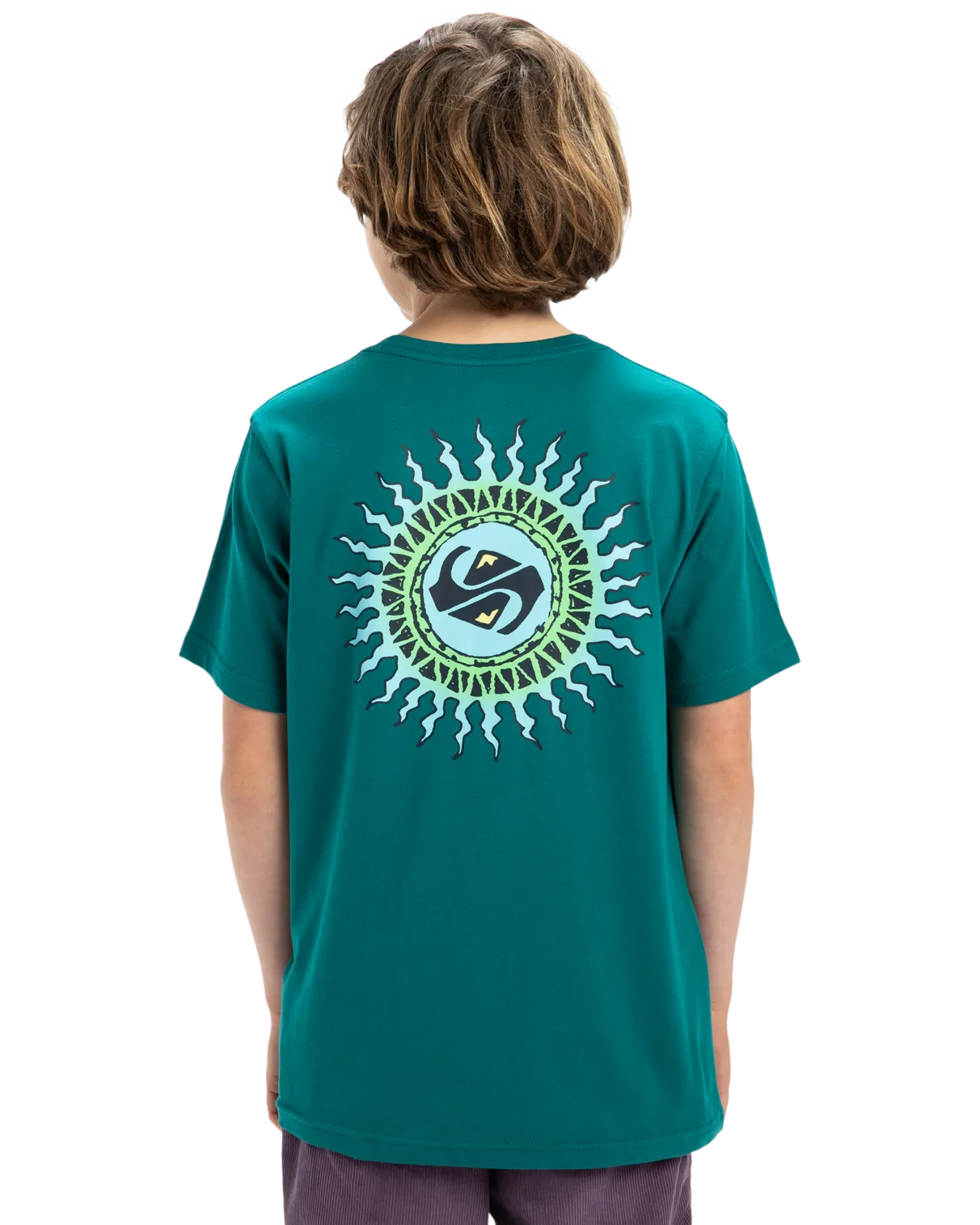 Boys EV Beach Blast T-Shirt in Teal Green