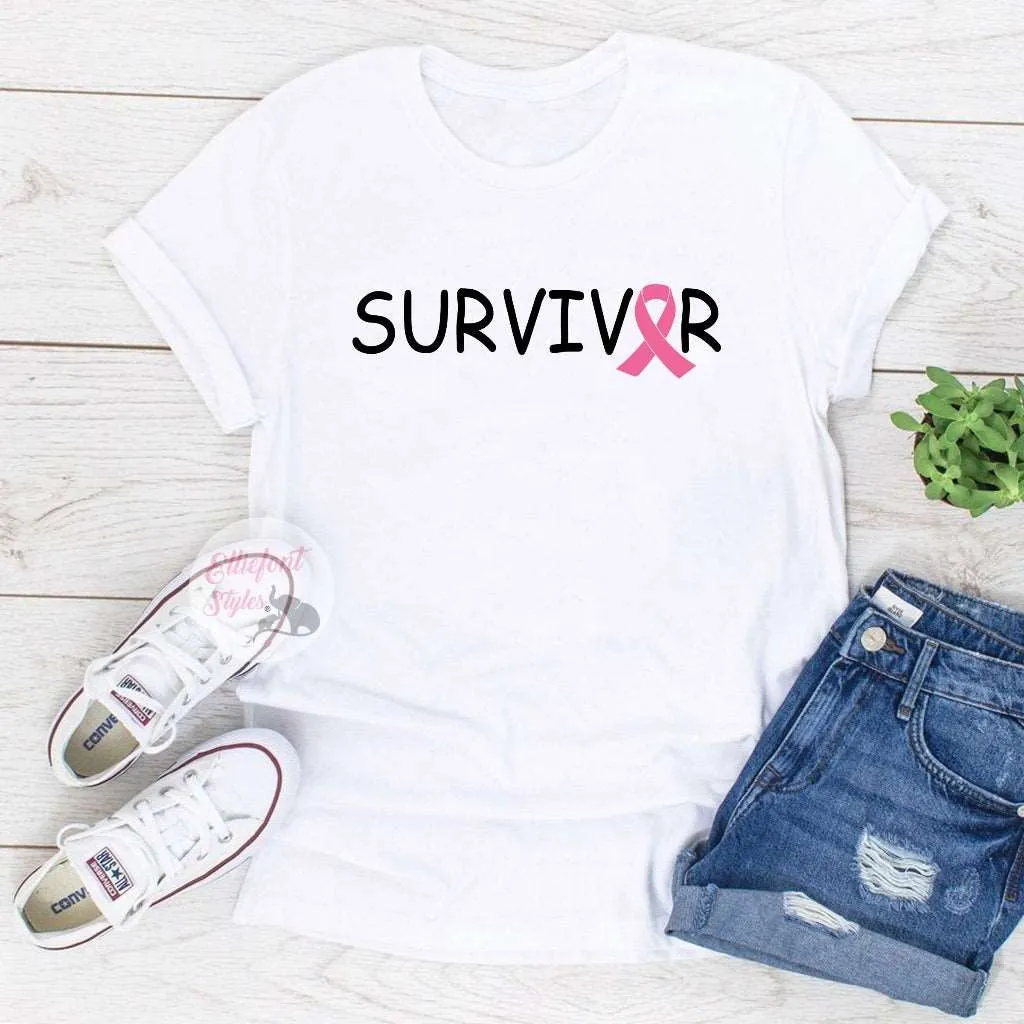 Breast Cancer Shirt Survivor