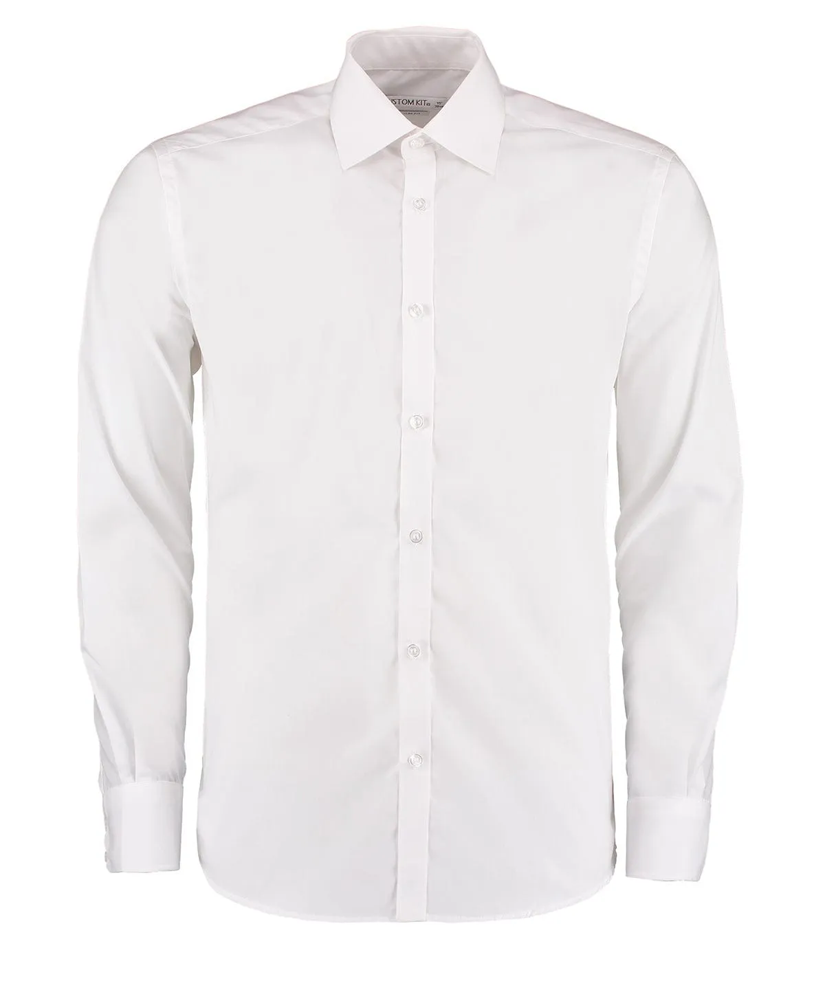 Business shirt long-sleeved (slim fit) | White