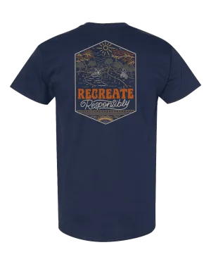 C&O Canal Recreate Responsibly (Blue) / Shirt