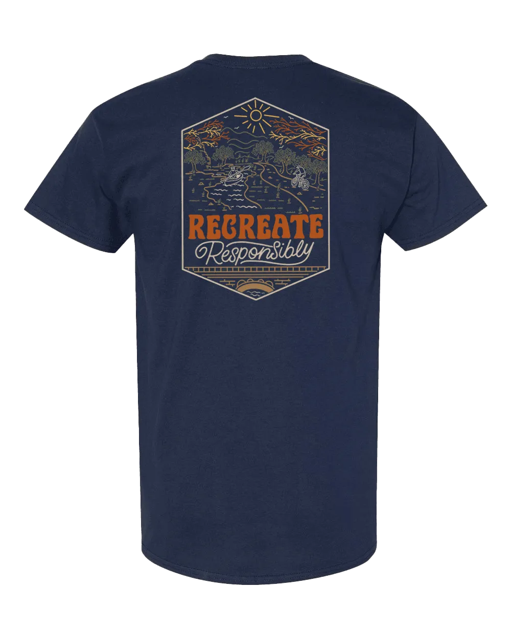 C&O Canal Recreate Responsibly (Blue) / Shirt