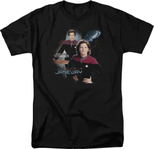 Captain Janeway Star Trek Voyager T-Shirt