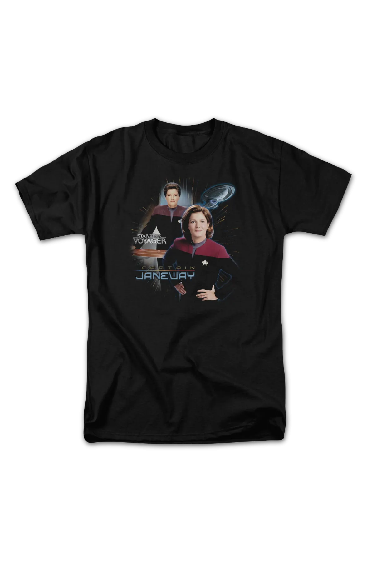 Captain Janeway Star Trek Voyager T-Shirt