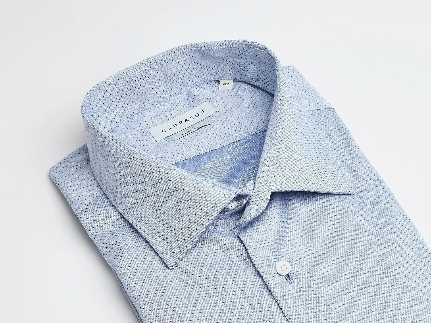 Dress Shirt Slim Fit Dobby Sky