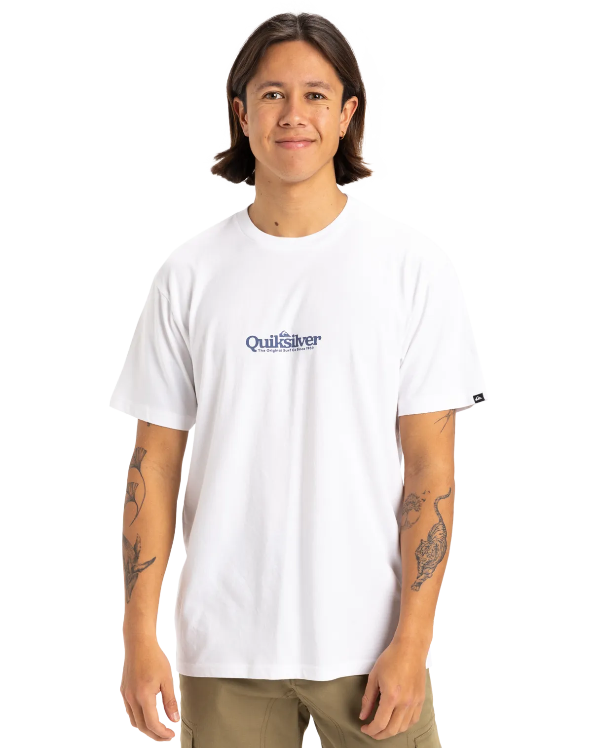 Fineline T-Shirt in White