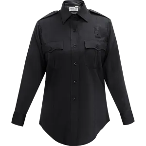 Flying Cross Justice Women's Long Sleeve Shirt - LAPD Navy