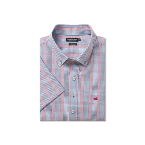 Franklin Performance Gingham Dress Shirt - Short Sleeve