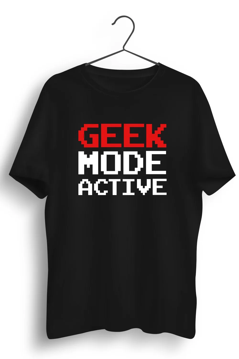 Geek Mode Active Black Tshirt