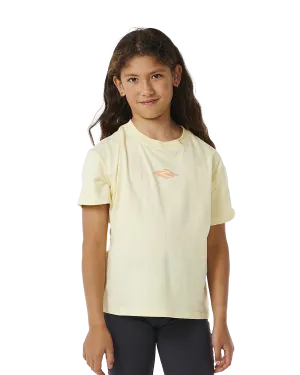 Girls Tropic Search T-Shirt in Lemon Ice