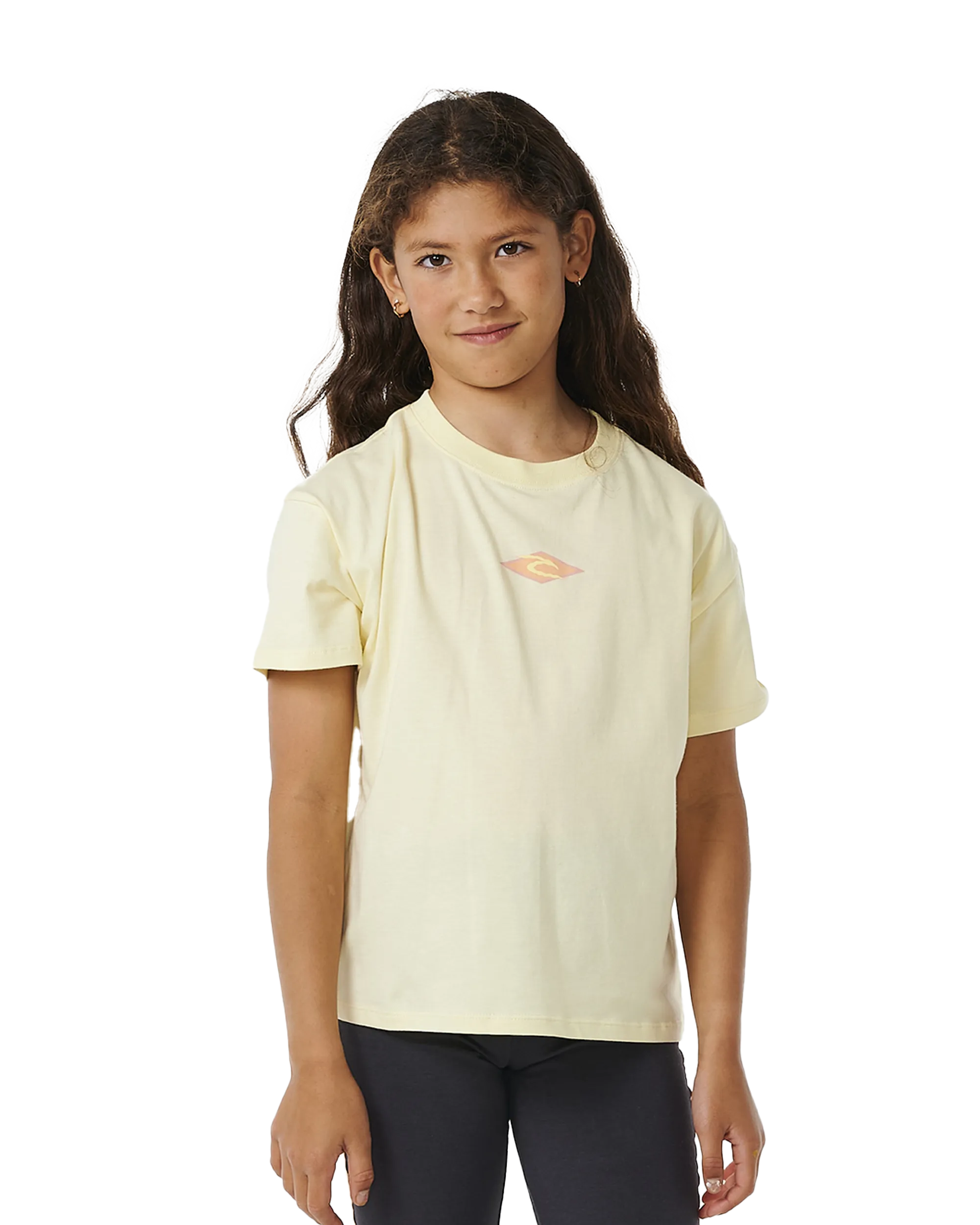 Girls Tropic Search T-Shirt in Lemon Ice