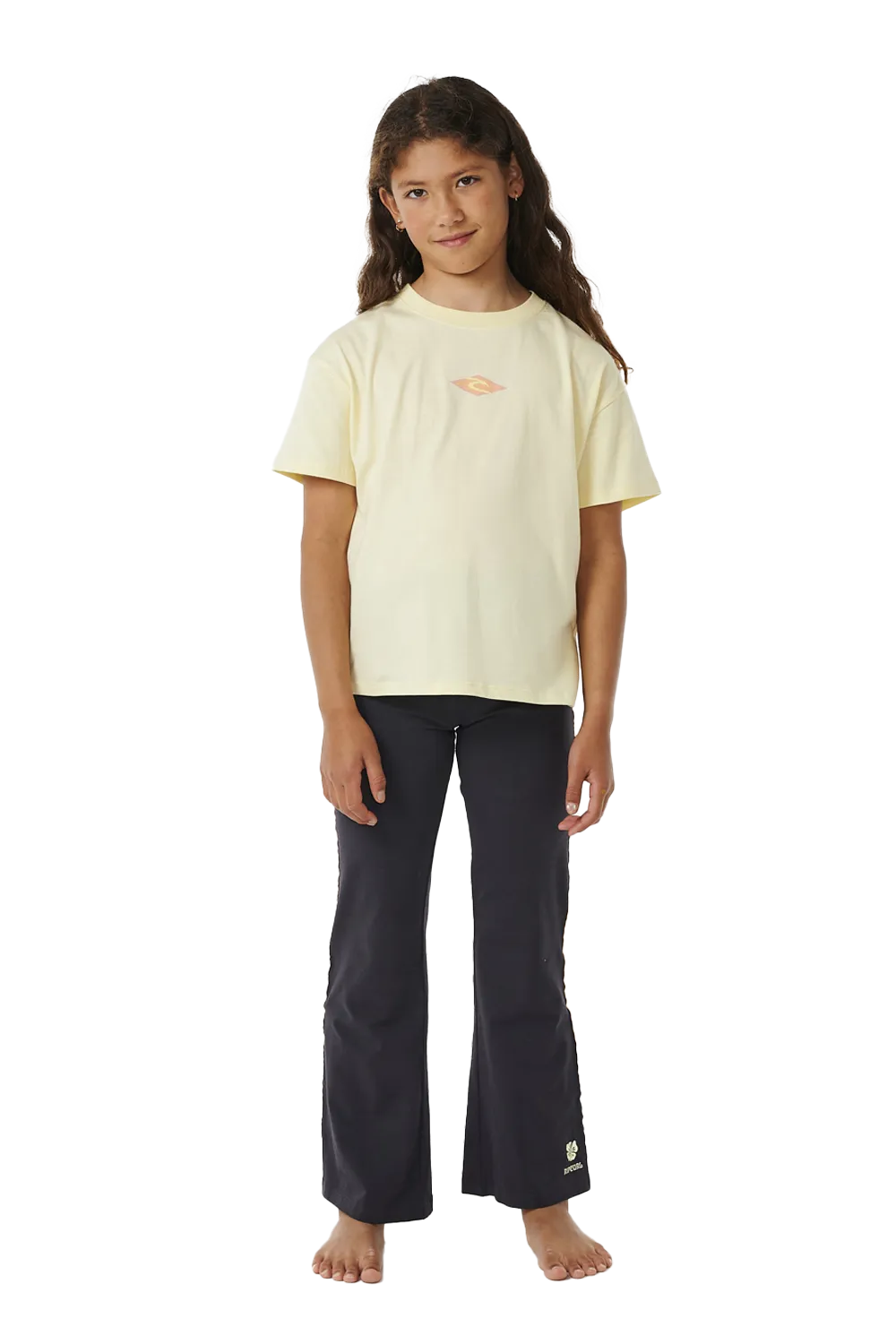 Girls Tropic Search T-Shirt in Lemon Ice