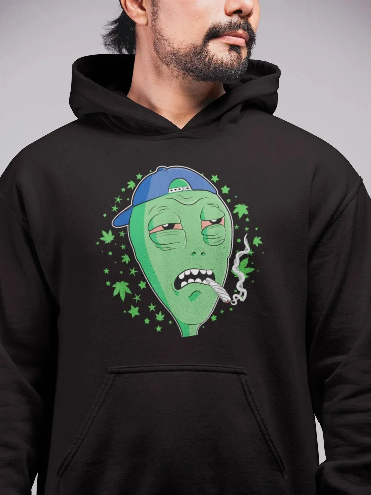 High Alien Trippy Stoner Shirt