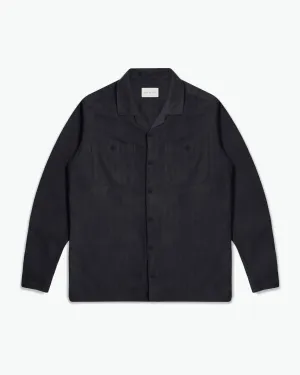 Hiro Shirt - Black Corduroy