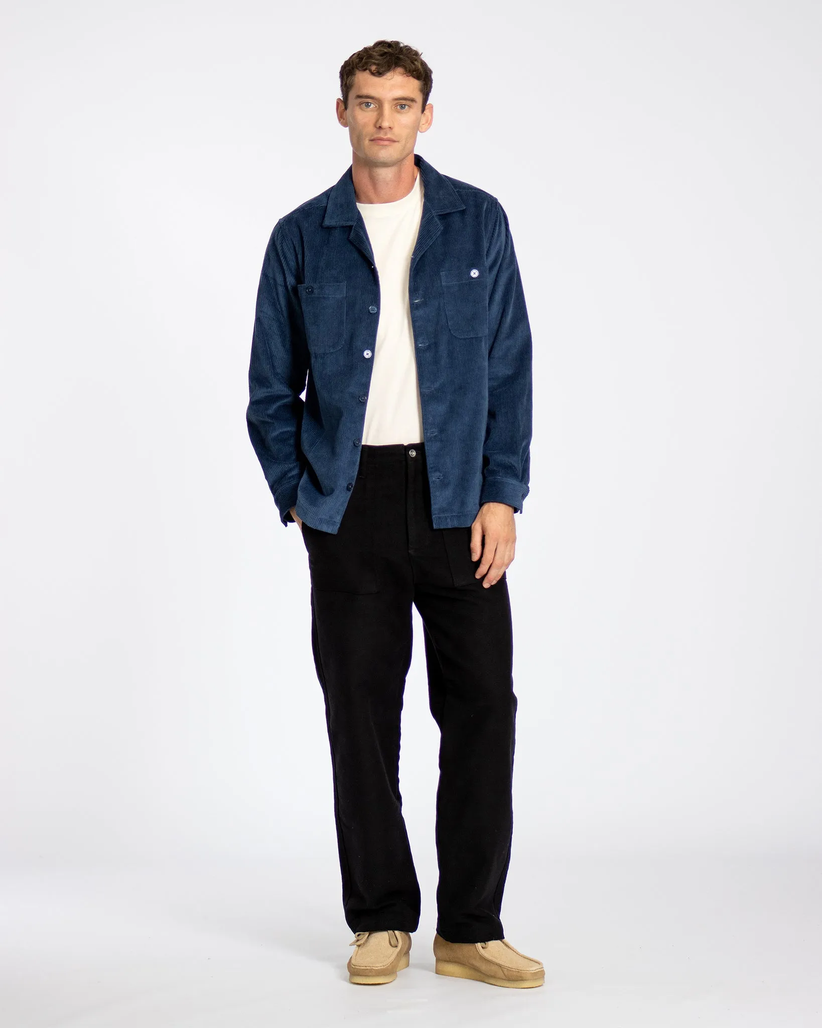 Hiro Shirt - Insignia Blue Corduroy