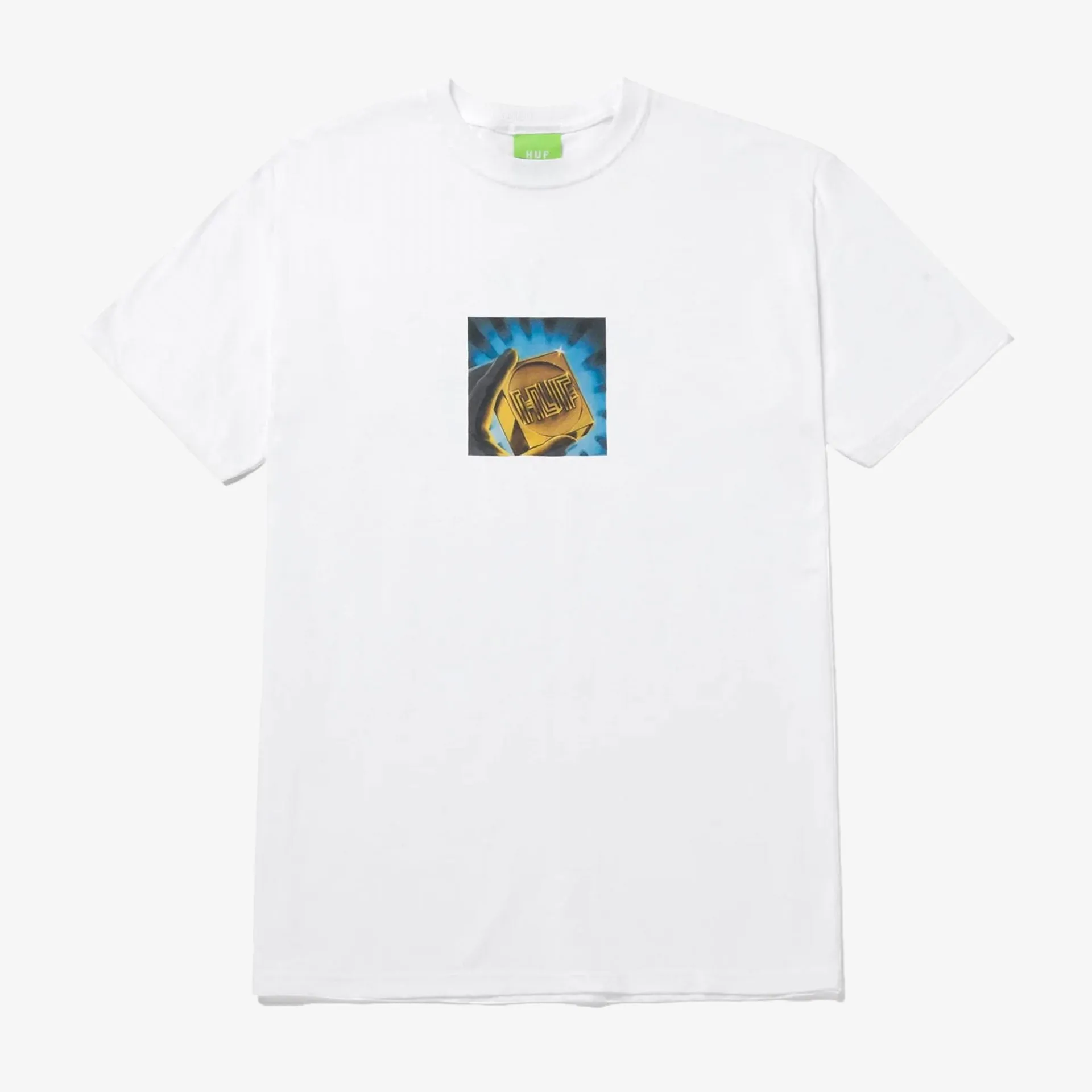 HUF | PRESENCE TEE  { WHITE