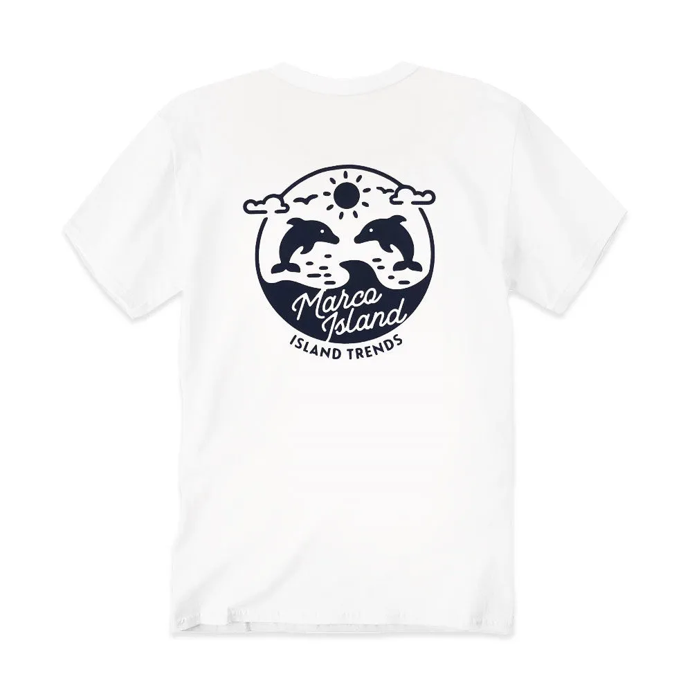 Island Trends Kids Dolphin T-Shirt - White