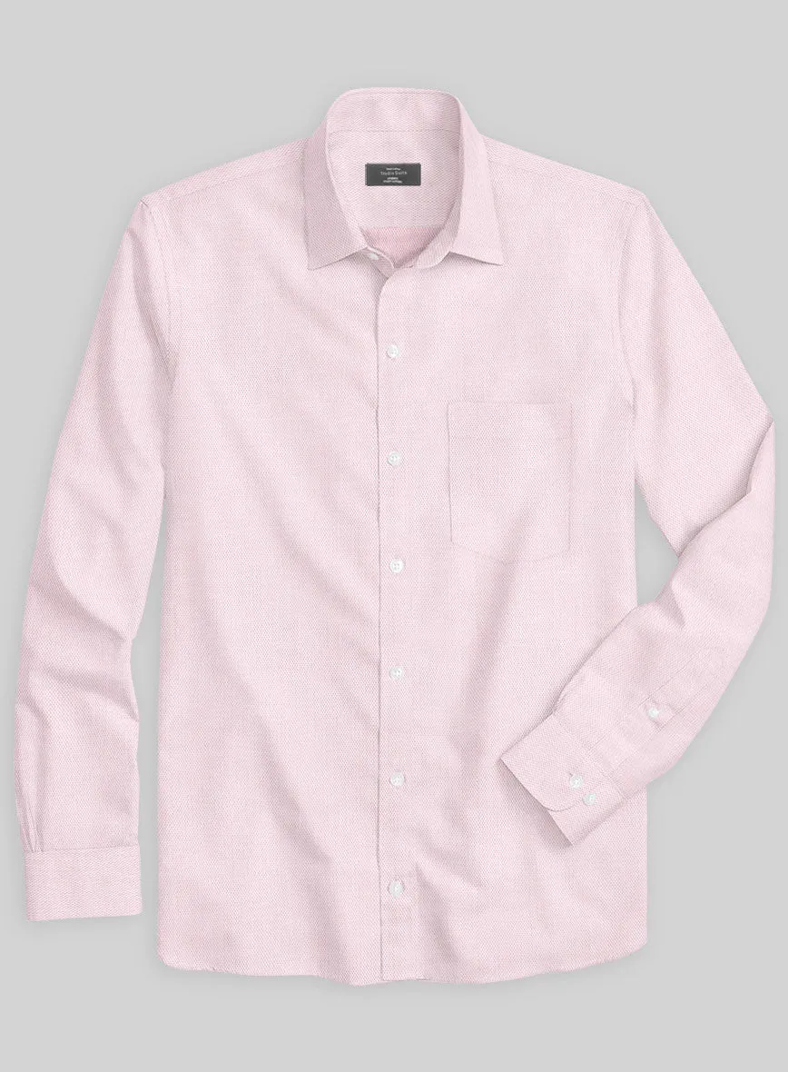 Italian Lombardo Gauze Pink Shirt