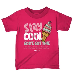 Kerusso Kids T-Shirt Stay Cool God's Got This