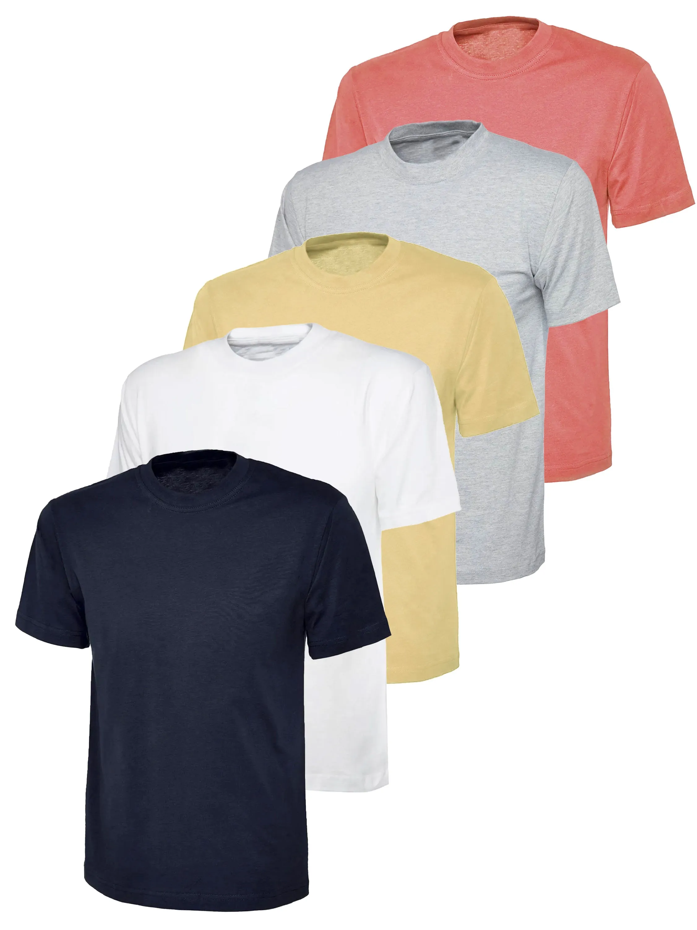 Kruze | Womens Crew Neck T-Shirts (5 Pack)