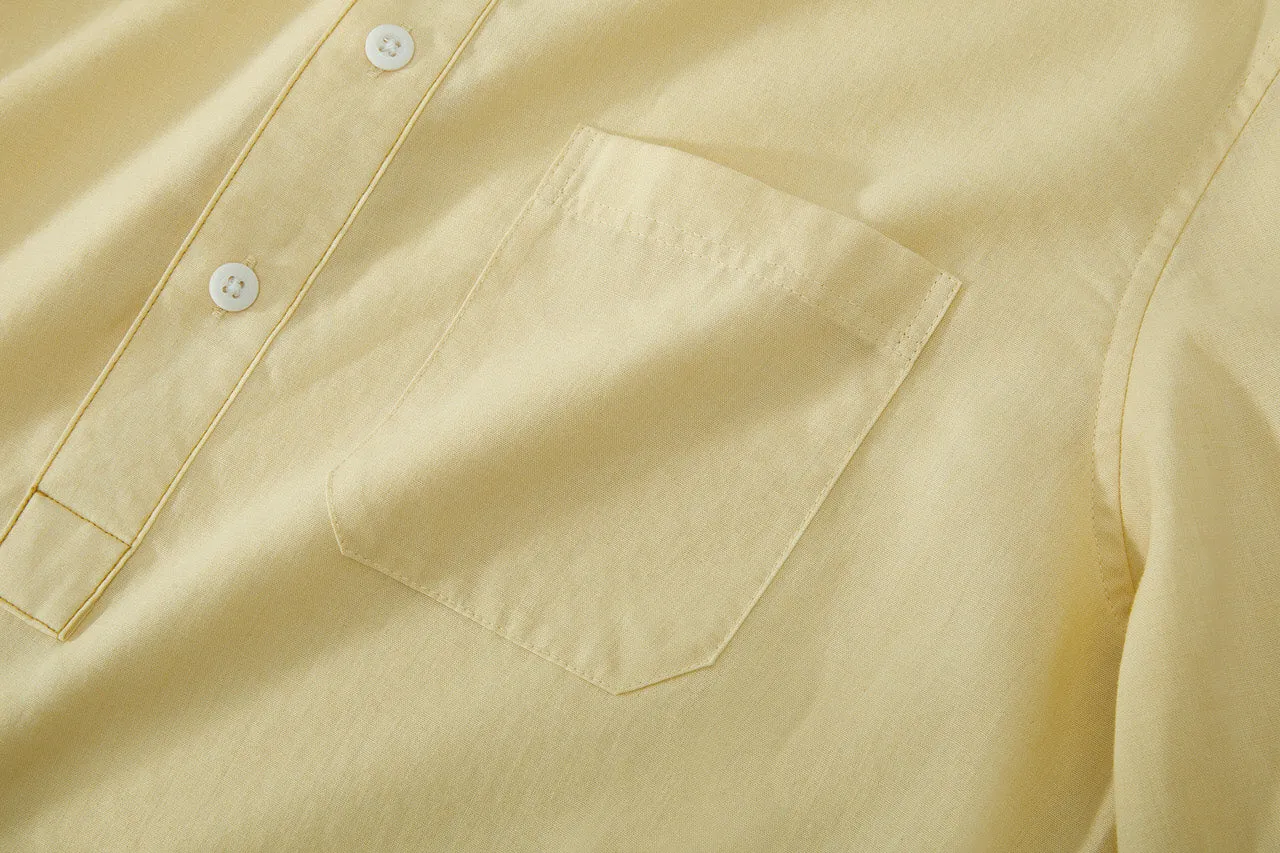 Linen Blend Casual Shirt in Comfort Fit