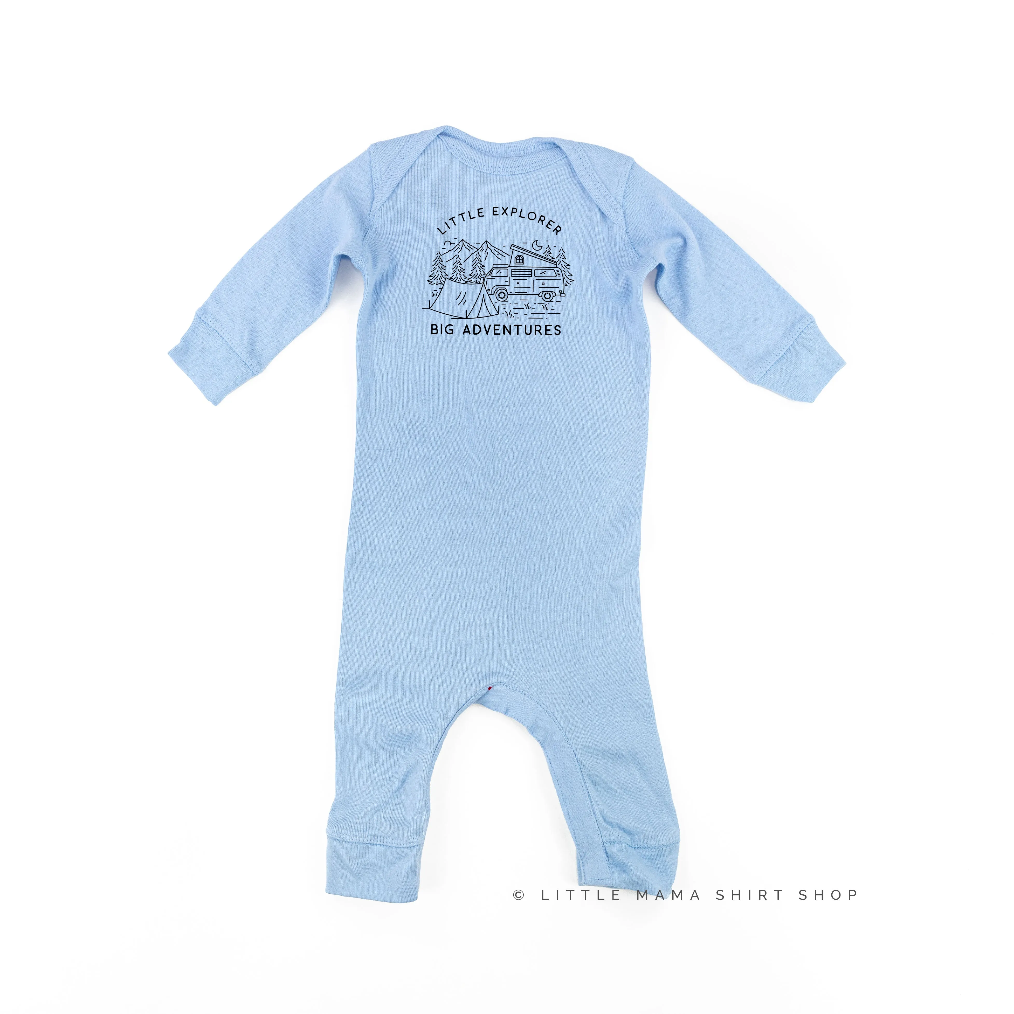 Little Explorer Big Adventures - One Piece Baby Sleeper