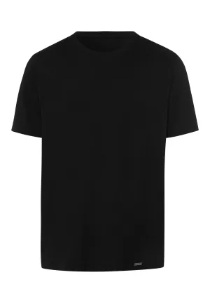 Living Shirts Cotton Crew Neck T-Shirt | Black 75050-019