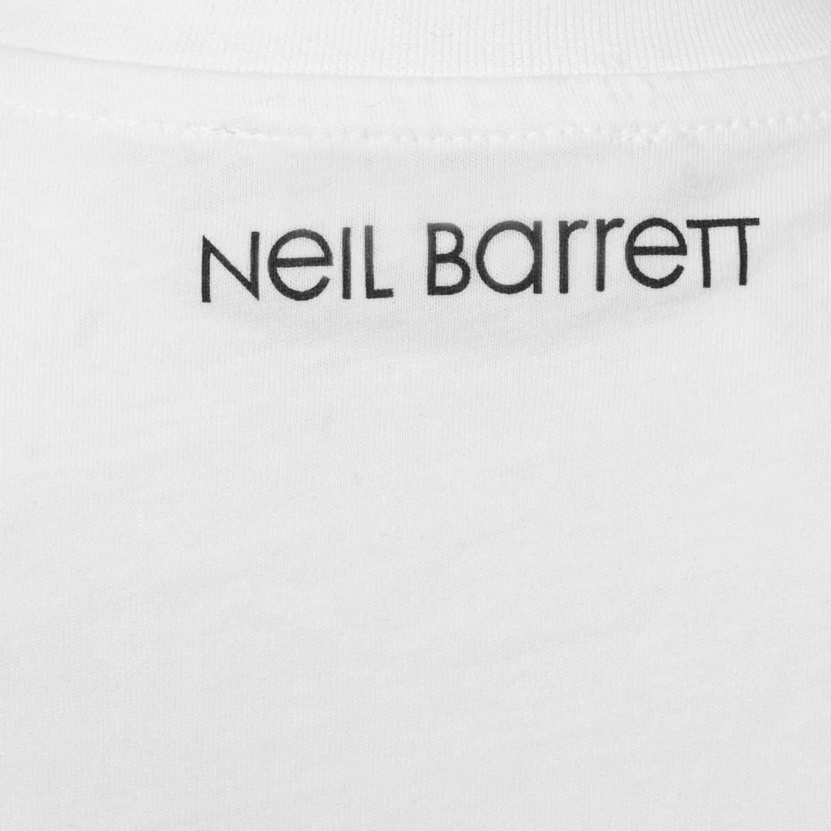 Neil Barrett Boys T-Shirt - Cotton Abstract Print T-Shirt