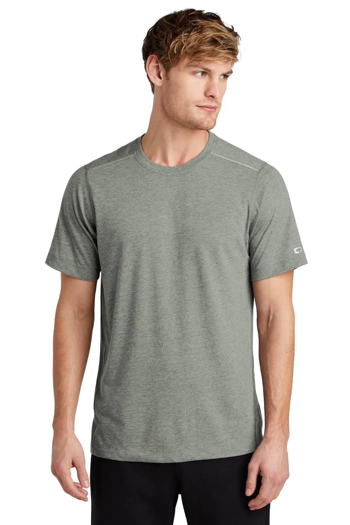 OGIO ENDURANCE Peak Custom Tees, Gear Grey Heather