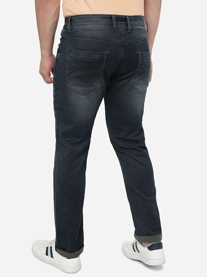 Ombre Blue Washed Slim Fit Jeans | JadeBlue