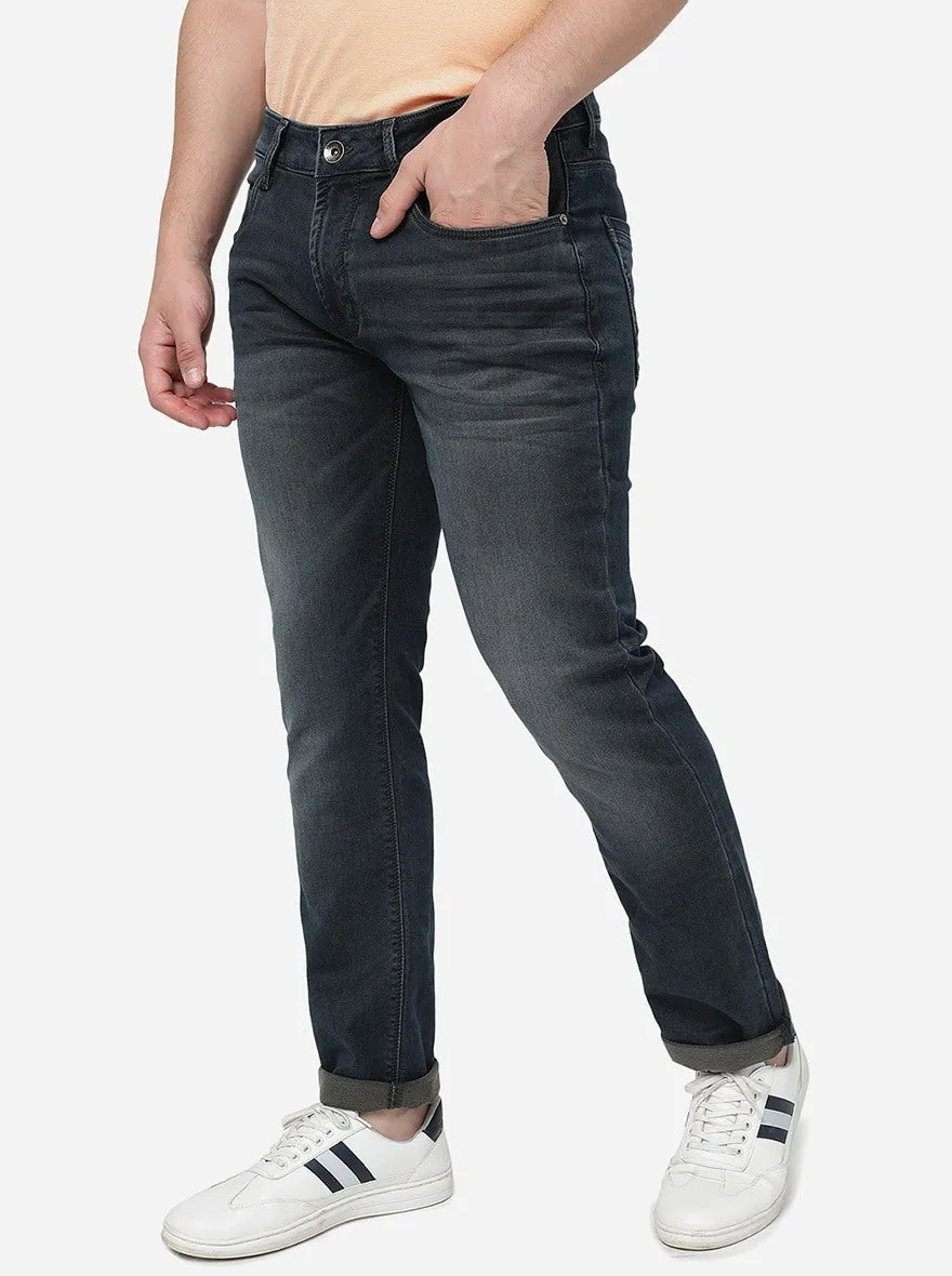 Ombre Blue Washed Slim Fit Jeans | JadeBlue