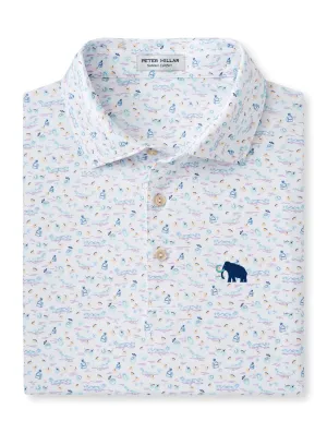 Peter Millar 5 O'clock In Fiji Performance Jersey Polo