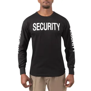 [Public Safety] 2-Sided Security & Print On Long Sleeve Shirts