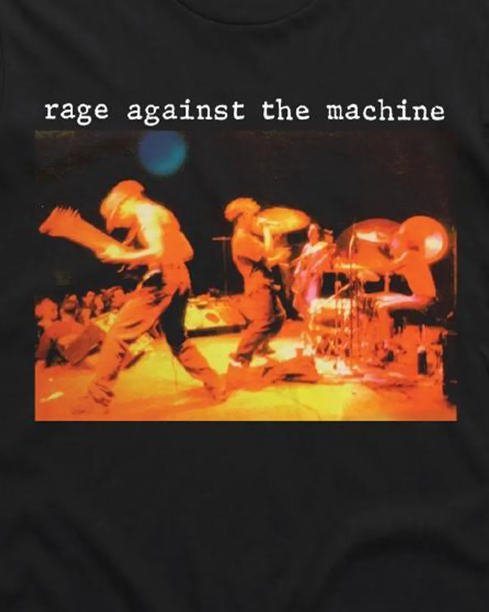 Rage Against The Machine - Live Anger Black Tee