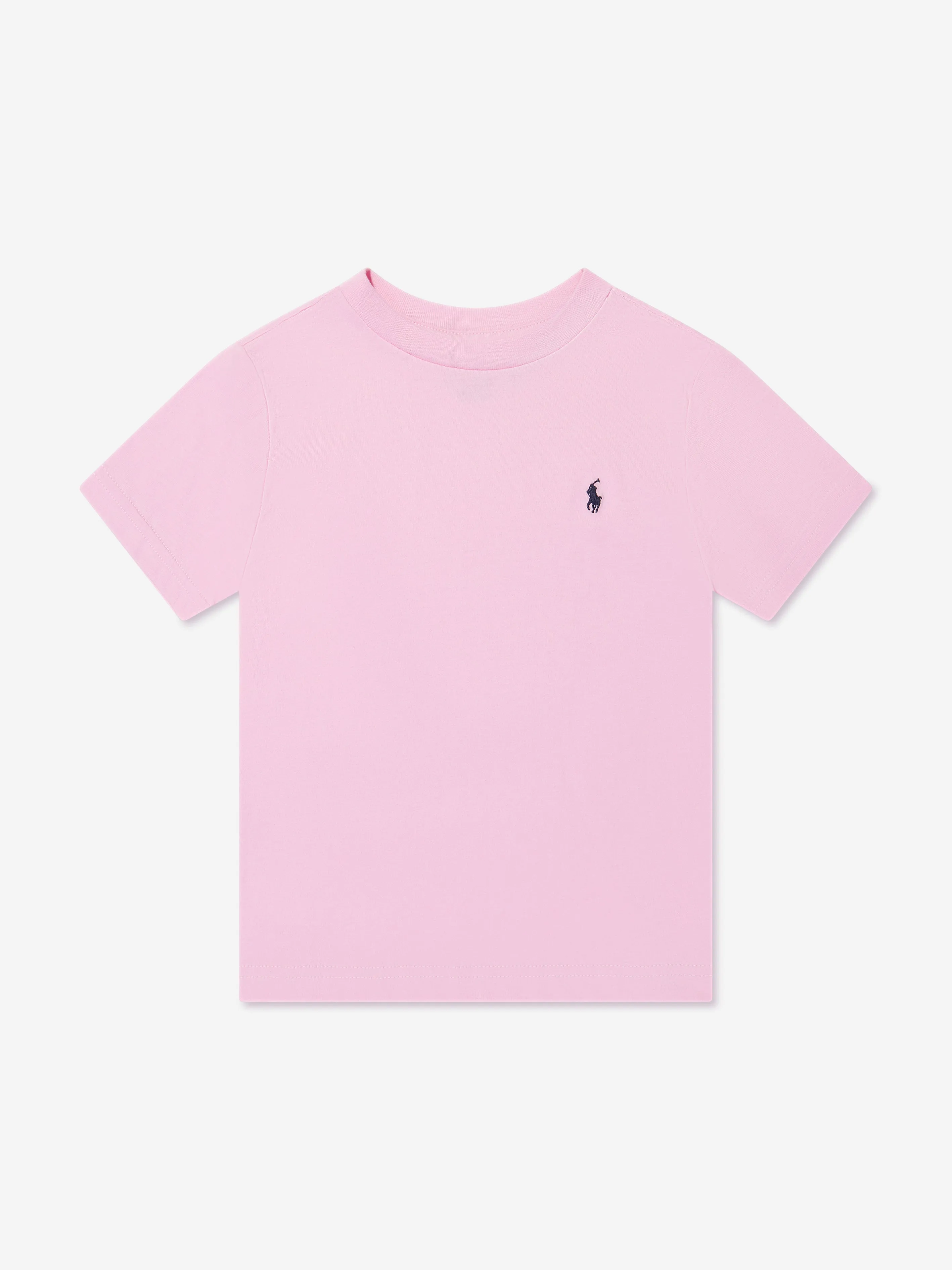 Ralph Lauren Boys Logo T-Shirt in Pink