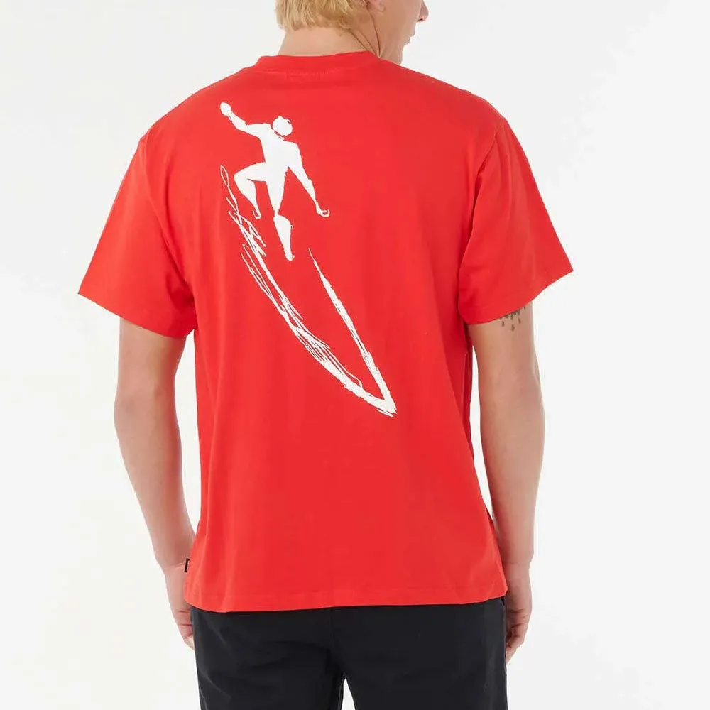 Rip Curl Eddie Would Go Retro T Shirt