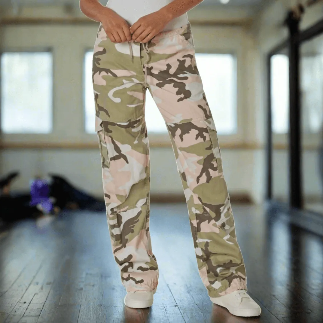 Rothco Women's Camo Vintage Paratrooper Fatigue Pants