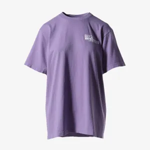 SPORTY & RICH | WMN'S WELLNESS NY T-SHIRT { VIOLET/WHITE