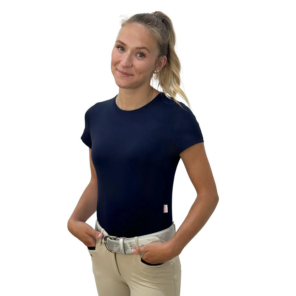 Tailored Sportsman Ladies Icefil Short Sleeve T-Shirt