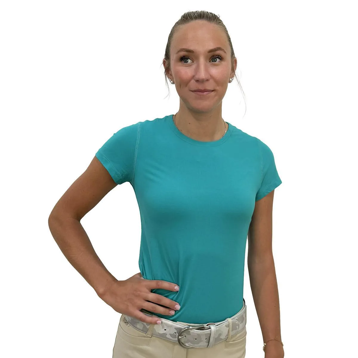 Tailored Sportsman Ladies Icefil Short Sleeve T-Shirt