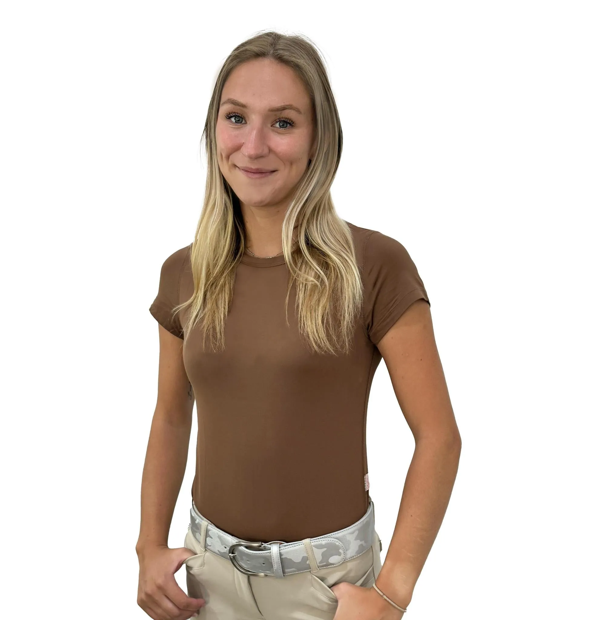 Tailored Sportsman Ladies Icefil Short Sleeve T-Shirt